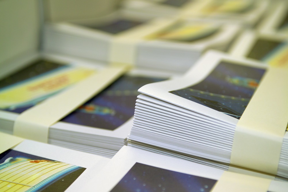 digital printing - bundled brochures